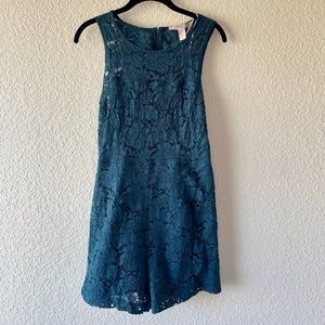 Sleeveless Lace Romper